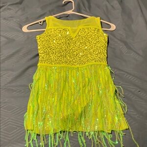 Weissman Sparkling Green Costume Dress